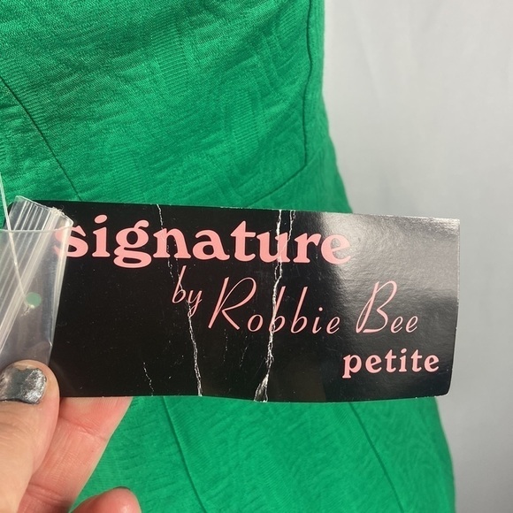 Signature by Robbie Bee Sleeveless 100% Cotton Dress - Picture 7 of 11